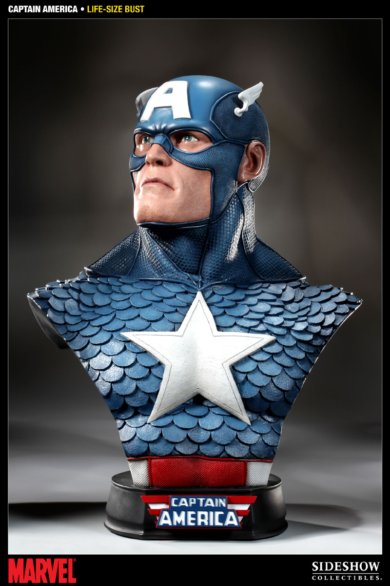 Marvel Bust 1/1 Captain America 61 cm