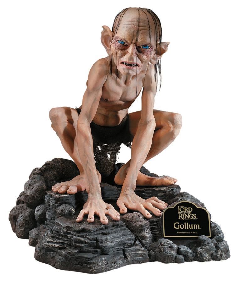 Gollum Lord of the Rings Hobbit Smeagol Staty