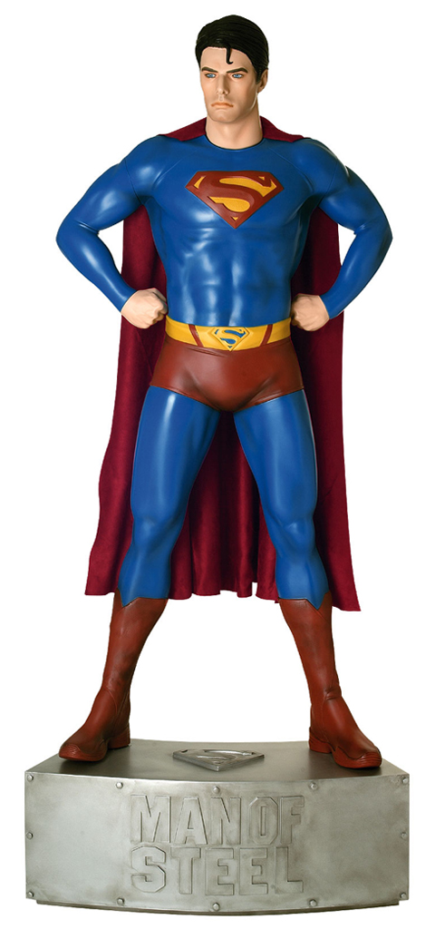 Superman Returns fullskalig Staty Superman 220 cm